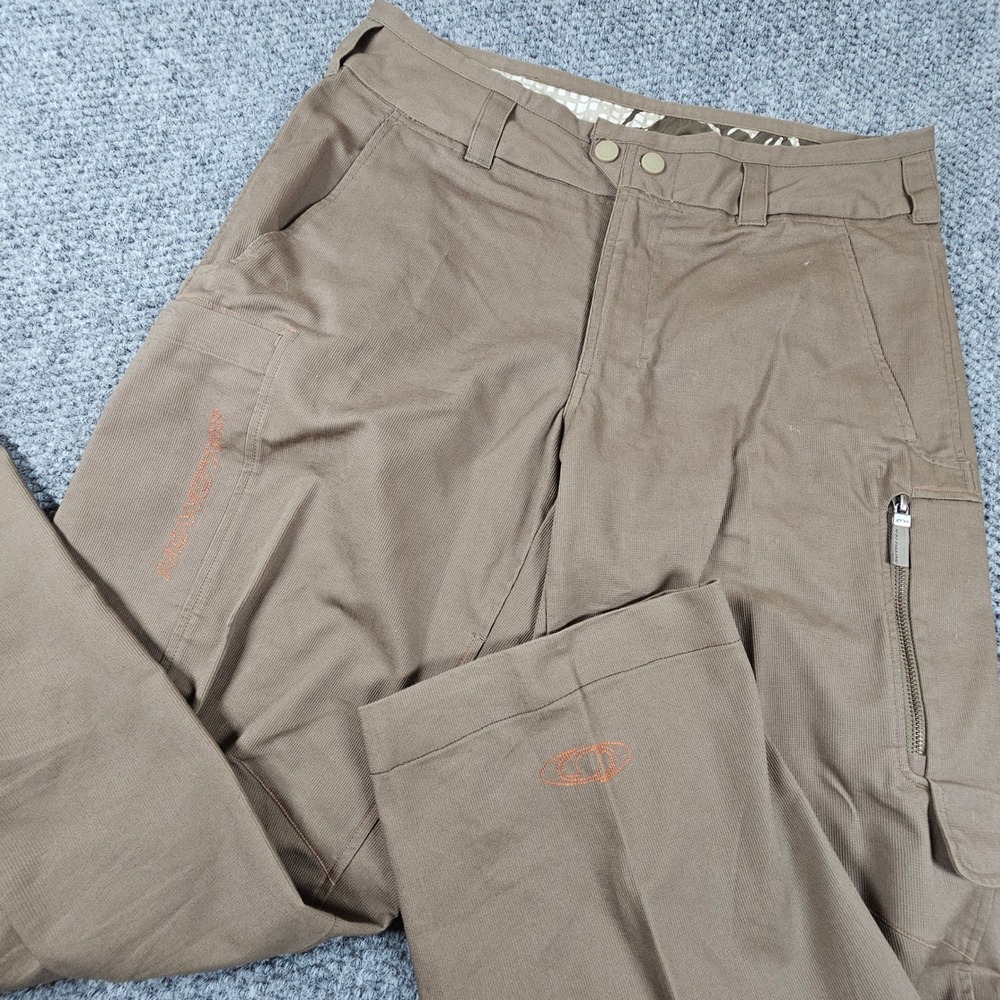 Salomon‎ Mens Hiking Pants Brown Utility Cargo Outdoor Trekking Trousers Size 36